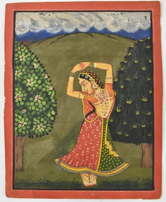 Lot 142 - A late 19th/early 20th century Indian gouache...