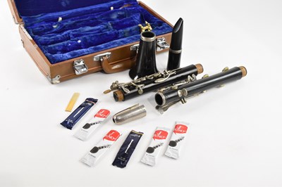 Lot 1613 - A cased Boosey & Hawkes 'Regent' B flat clarinet.