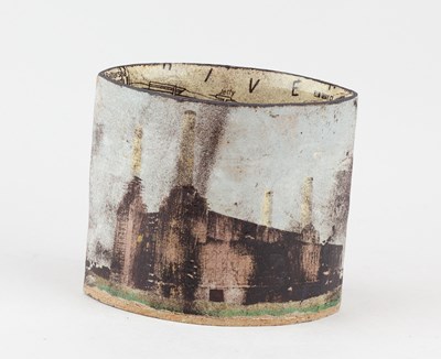 Lot 9 - ANNABEL FARADAY (born 1949); an oval...