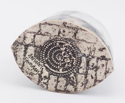 Lot 9 - ANNABEL FARADAY (born 1949); an oval...