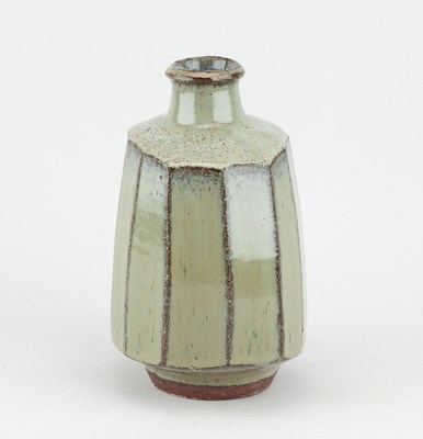 Lot 84 - PHIL ROGERS (1951-2020); a faceted stoneware...