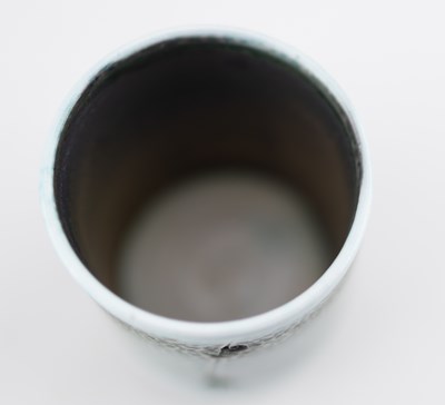 Lot 38 - JACK DOHERTY (born 1948); a porcelain yunomi...