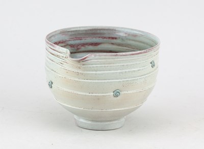 Lot 37 - JACK DOHERTY (born 1948); a porcelain pouring...