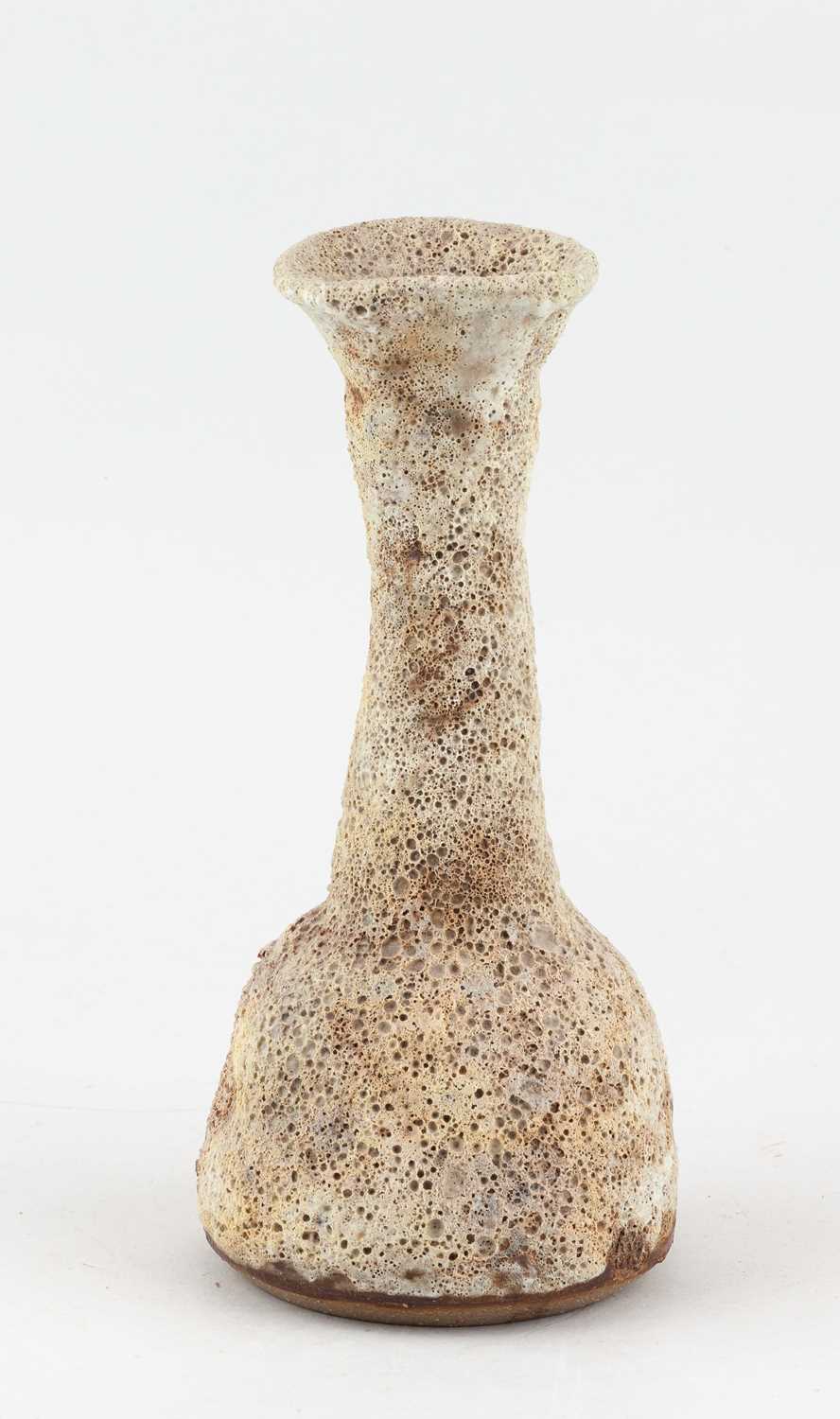 Lot 108 - AKI MORIUCHI (born 1947); a stoneware stem...