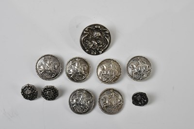 Lot 1462 - BERTHOLD MULLER; six imported Hanover silver...