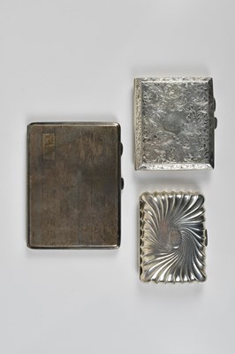 Lot 1439 - ALBERT HILL; a George V hallmarked silver...