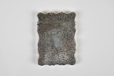 Lot 1465 - JOSEPH GLOSTER; a Victorian hallmarked silver...