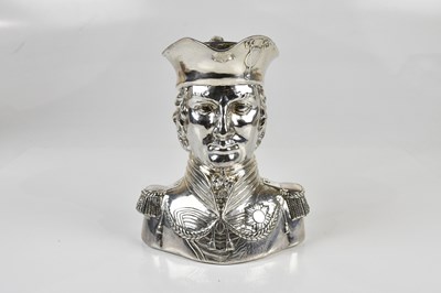 Lot 1435 - BERTHOLD MULLER; a Hanau silver toby jug...