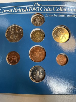 Lot 902A - A 1983 rare 'New pence' two pence (2p) coin,...