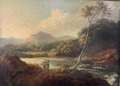 Lot 341 - JOHN LAPORTE (1761-1839); oil on board,...