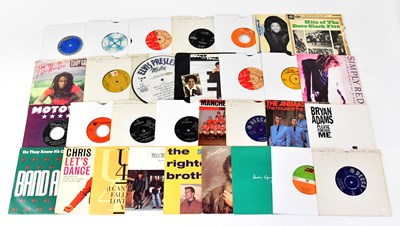 Lot 587 - A quantity of singles, to include The Beatles '...