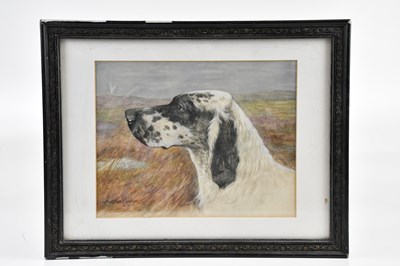 Lot 1671 - ARTHUR COOKE; watercolour, retriever in...