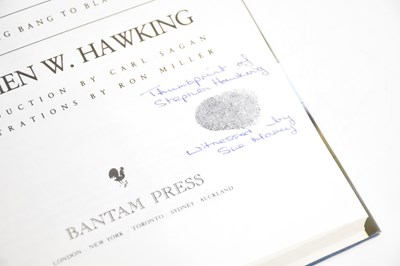 Lot 681 - HAWKING (S), A BRIEF HISTORY OF TIME, signed...