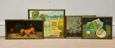 Lot 1791 - W HUNT; a late 19th/early 20th century oil on...