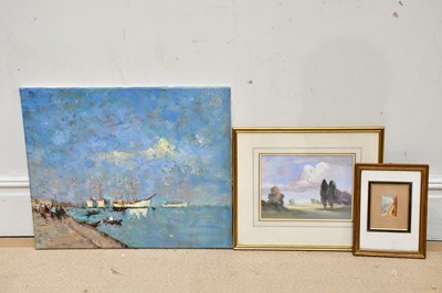 Lot 1687 - WILLIAM KNEEN (1862-1921); watercolour,...