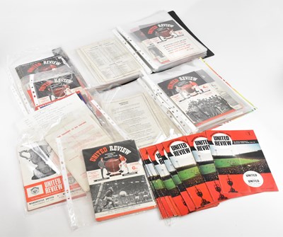 Lot 1627 - MANCHESTER UNITED INTEREST; a good collection...