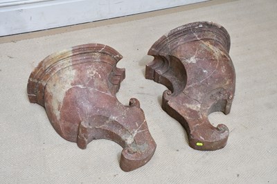 Lot 83 - A pair of French 19th century Rococo style...