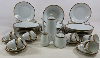 Lot 177 - RICHARD GINORI; a porcelain gilt decorated...