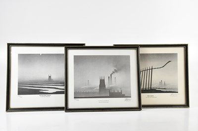 Lot 1736 - TREVOR GRIMSHAW (1947-2001); three pencil...