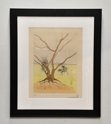 Lot 3002 - SALVADOR DALI (Spanish, 1904-1989); engraving...