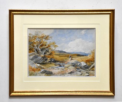Lot 2944 - DAVID BATES (1840-1921); watercolour, a...