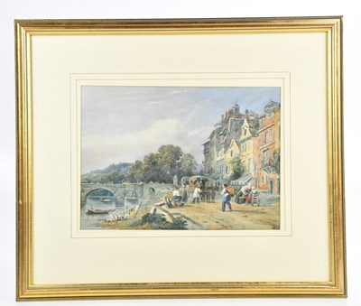 Lot 418 - CALEB R STANLEY (1795-1868); watercolour,...