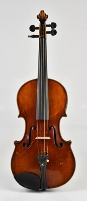 Lot 1564 - A full size German violin, Stradivarius copy,...