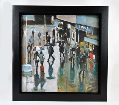 Lot 1775 - DAVID COULTER; oil on canvas, Manchester...