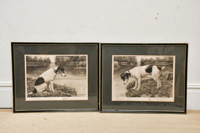 Lot 1654 - YATES CARRINGTON; two pencil signed etching,...