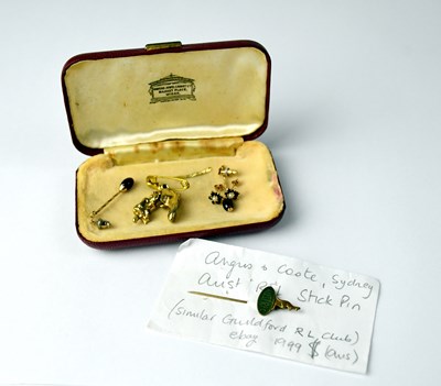Lot 848 - ANGUS & COOTE, SYDNEY; a yellow metal...